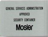 GSA approved container