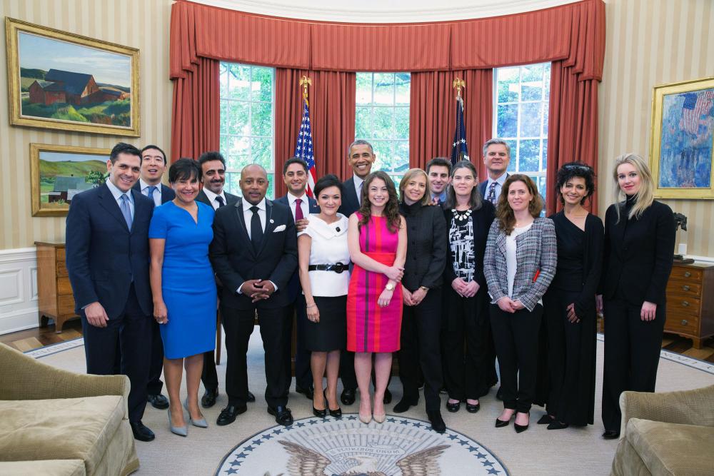 Presidential Ambassadors for Global Entrepreneurship in the Oval Office