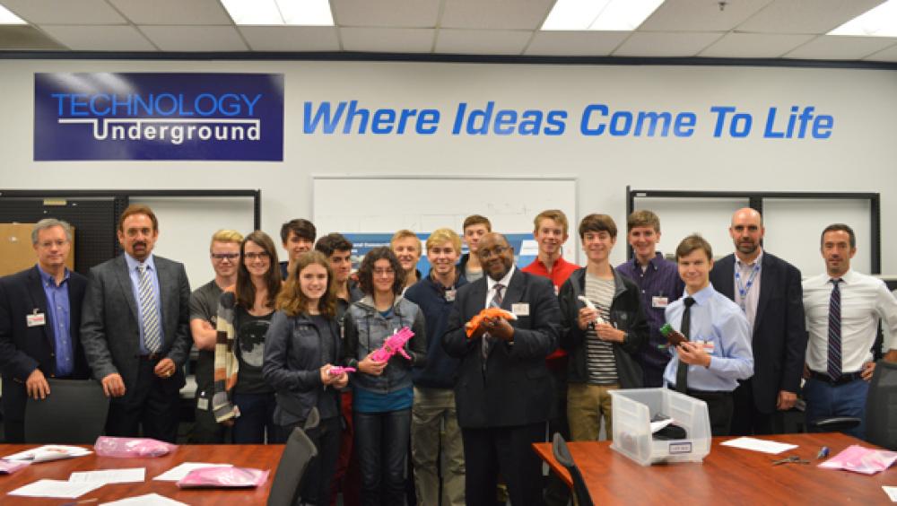 NIST Director Willie E. May Meets with STEM students at Charlottesville High School