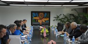 Secretary Pritzker meets with Cuban VP of the Council of Ministers Cabrisas