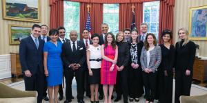 Presidential Ambassadors for Global Entrepreneurship in the Oval Office