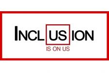 Inclusion is on us logo