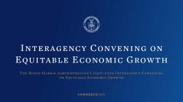 Interagency Convening on Equitable Economic Growth 