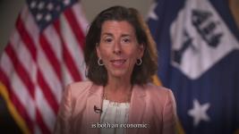 Commerce Secretary Gina Raimondo Applauds Final Passage of CHIPS and Science Act of 2022