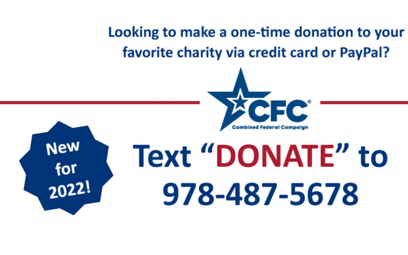 Text Donate to 978-487-5678