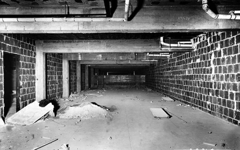 6th Floor File Space Construction 1931