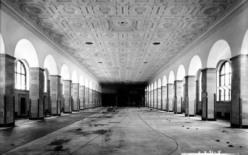 Patent Search Room under construction 1931