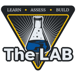 Logo of the new LAB for learn assess build