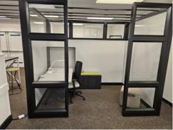 Office Space with Desk and Chair