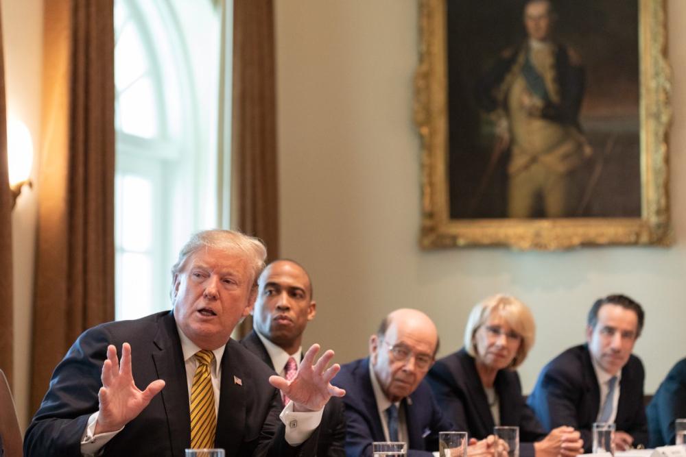 The President kicked off the inaugural meeting of the White House Opportunity and Revitalization Council