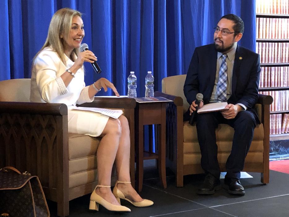 Dr. Irma Becerra participates in fireside chat 