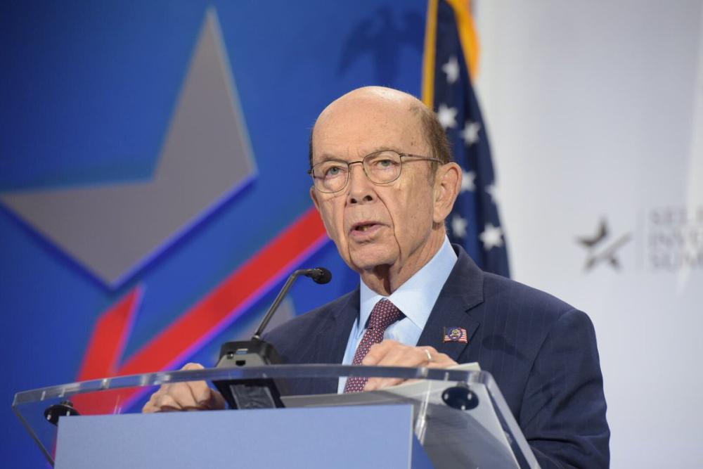 U.S. Commerce Secretary Wilbur L. Ross at the 2019 SelectUSA Investment Summit