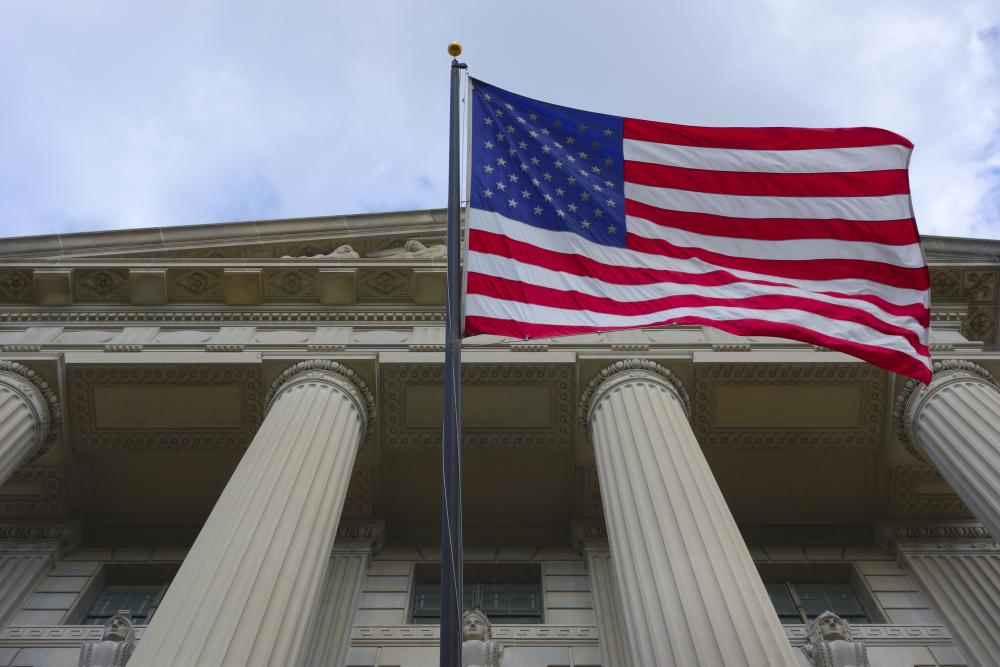 HCHB with the USA Flag