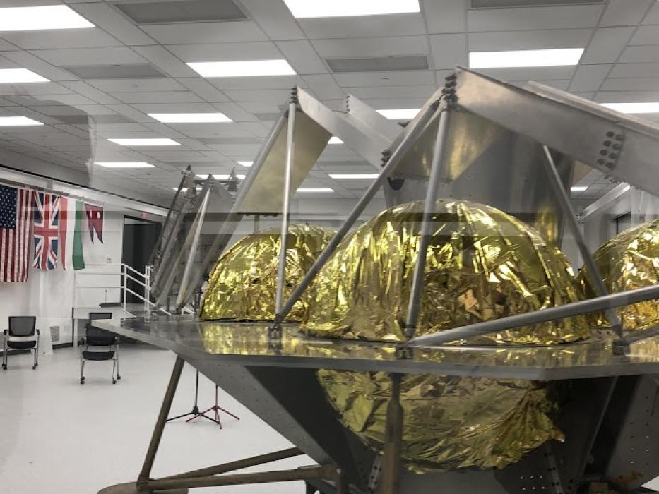 Photo of Astrobotic lunar landers. 