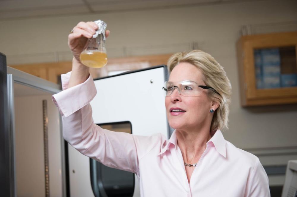 Nobel Laureate and inventor Frances Arnold. (Photo courtesy of Caltech)
