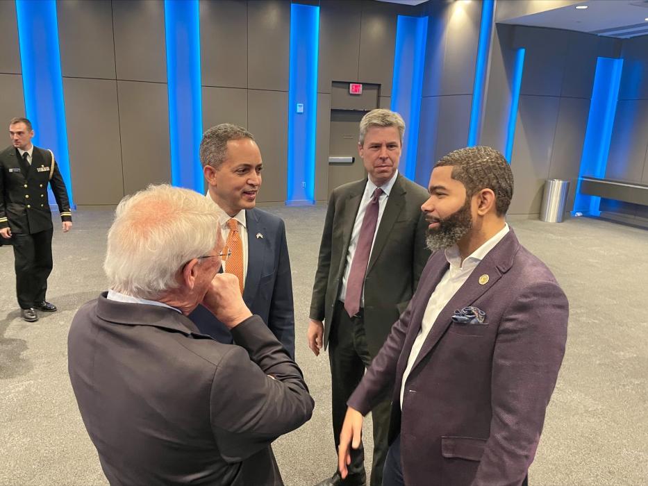 Graves, Berke, Wicker talk with Mayor Chokwe Lumumba, City of Jackson