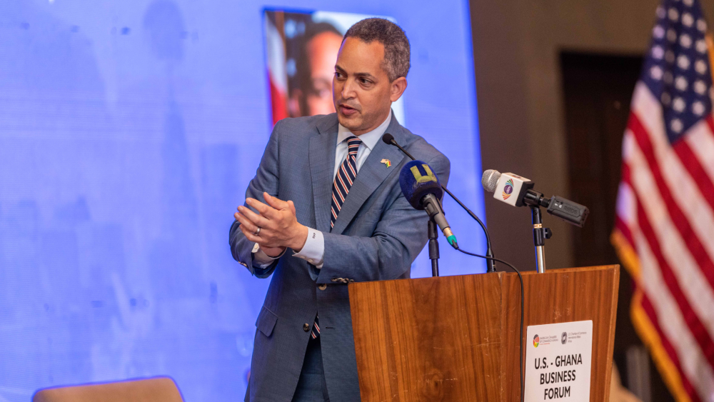 Deputy Secretary Graves speaks at the U.S.-Ghana Business Summit in Accra.