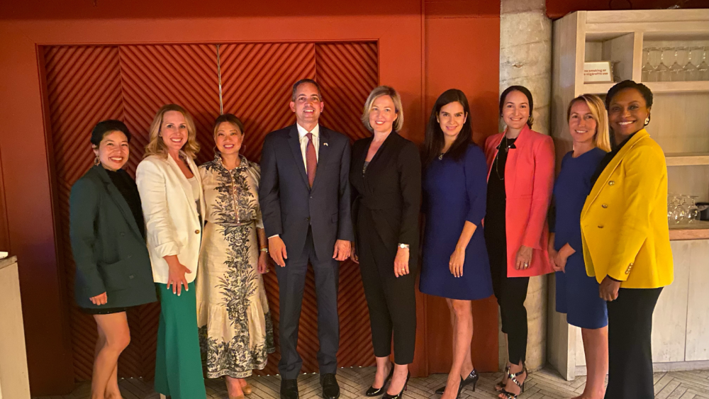 Deputy Secretary Graves joined a discussion with women asset managers at All-Places