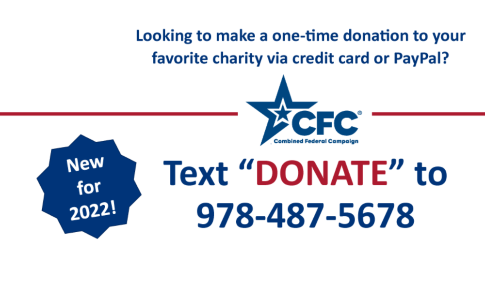 Text Donate to 978-487-5678