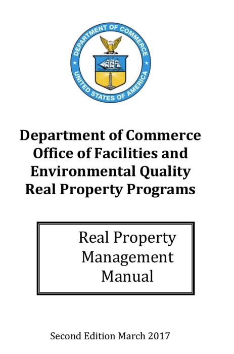 Real Property Management Manual