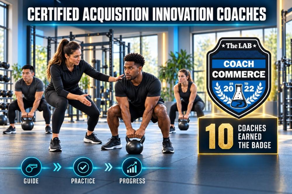 10 coaches earned badges in FY 2025 with people working out. 
