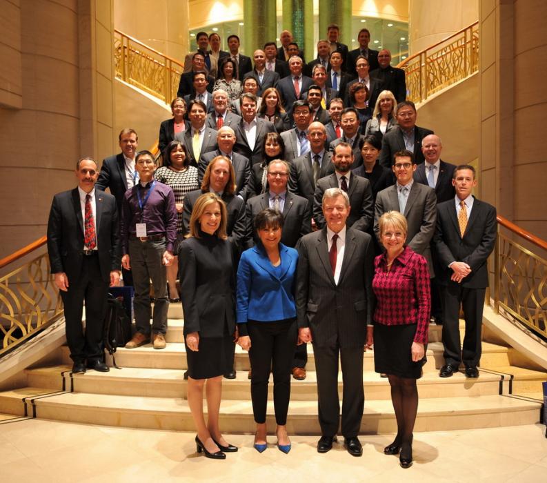 Secretary Pritzker, Deputy Secretary Sherwood-Randall, and Ambassador Baucus join the leaders from 24 businesses on a Business Development Trade Mission to China