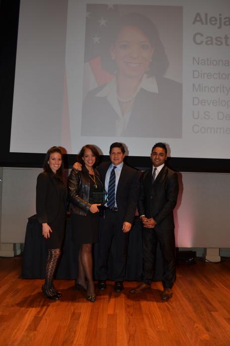 MBDA Deputy Director Receives Hispanic Business Community Award