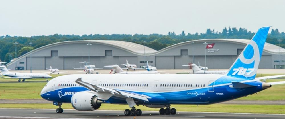 Boeing 787 Jet Airplane