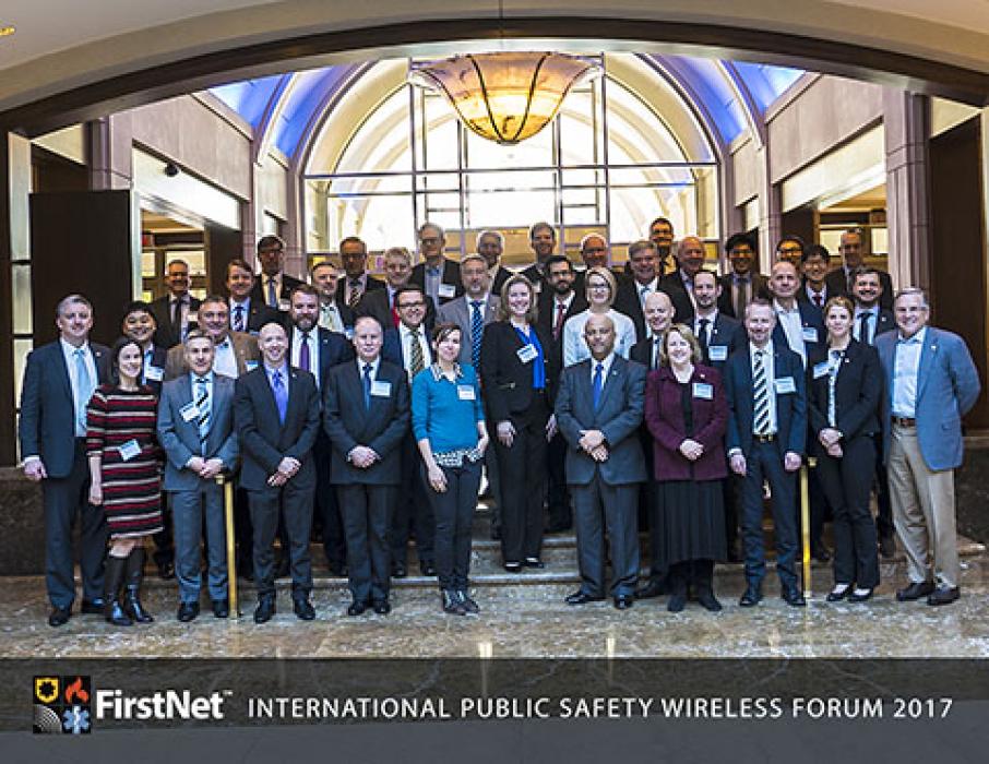Representatives of seven nations – Canada, United Kingdom, Korea, Australia, Sweden, Finland and Norway – attended the FirstNet International Public Safety Forum for Wireless Broadband on March 16
