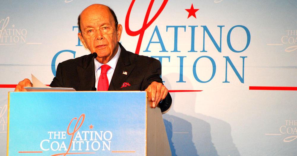 U.S. Commerce Secretary Wilbur Ross Addresses the Latino Coalition’s Capturing the Momentum Summit on September 14, 2017