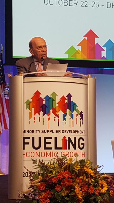Commerce Secretary Wilbur Ross Delivers Keynote Address to the Minority Business Development Agency’s Minority Enterprise Development (MED) Week
