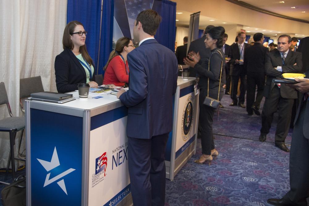 U.S. Government Pavilion at the 2016 SelectUSA Investment