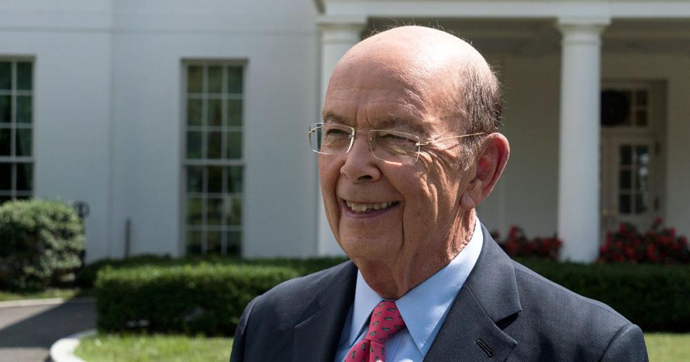 U.S. Secretary of Commerce Wilbur Ross at The White House