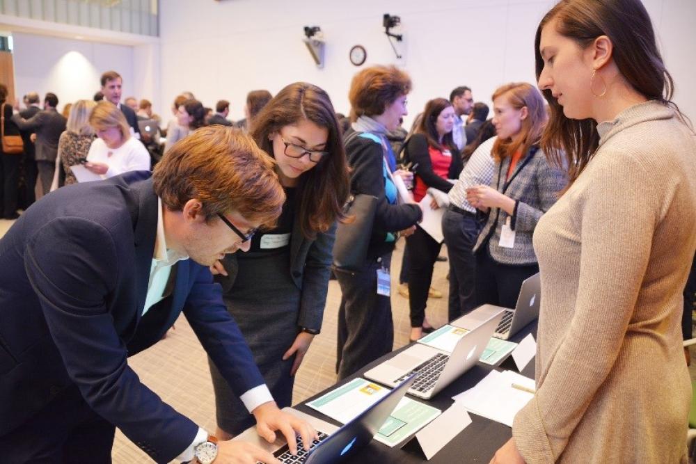 Excella Consulting showcased their tool, Myspot – which helps homeless youth in the DC area – during the Opportunity Project Demo Day