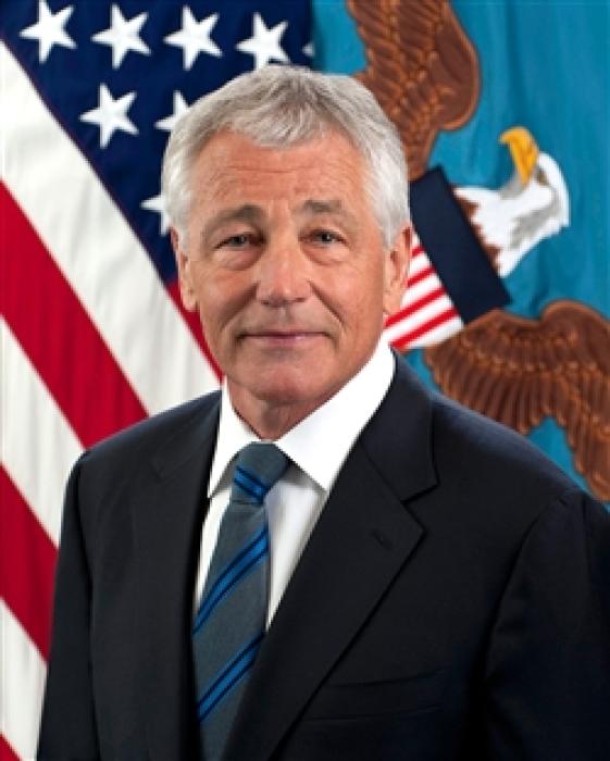 Secretary of Defense Chuck Hagel