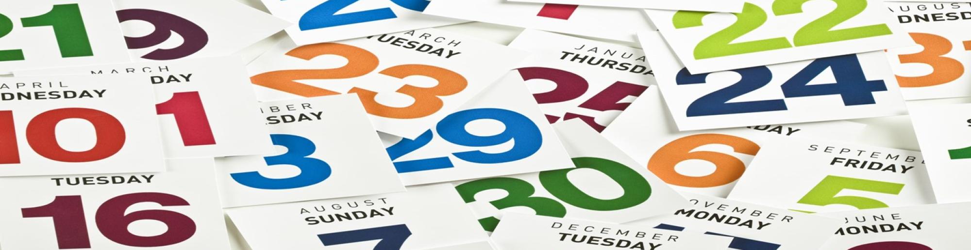 Calendar Dates (stock from Microsoft)