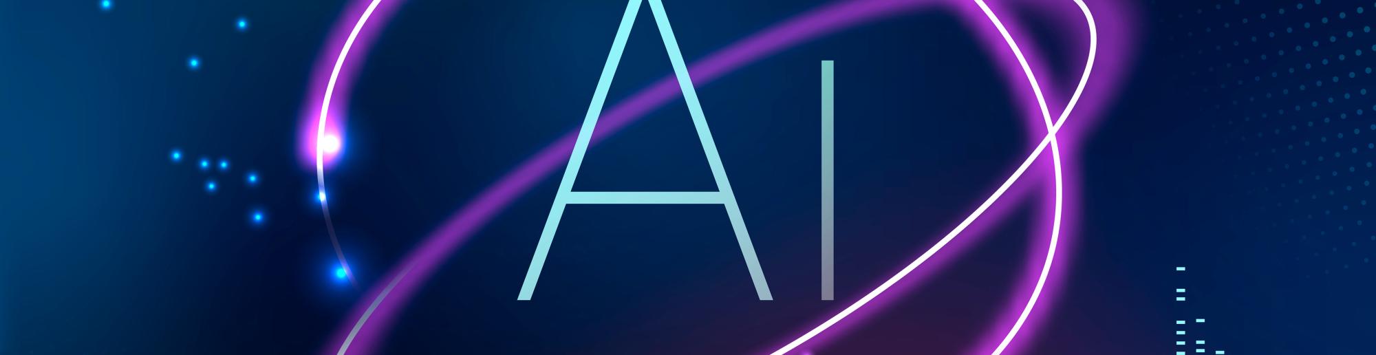image of the letters AI in circles