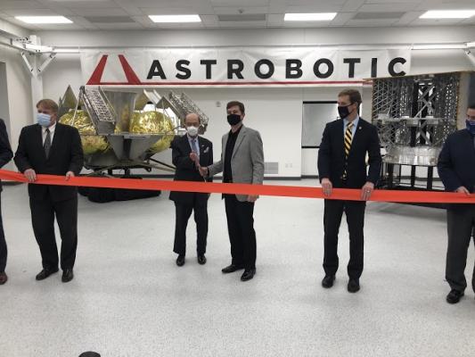 Secretary Wilbur L. Ross at the Grand Opening of the Astrobotic Technology, Inc HQ's in Pittsburgh, Pennsylvania