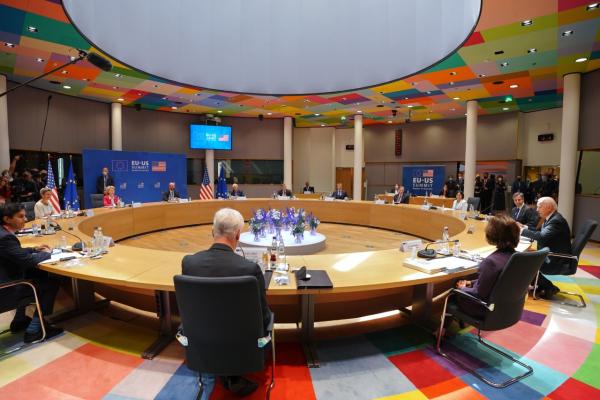 U.S. Secretary of Commerce Gina M. Raimondo joined President Biden, Secretary Blinken, Ambassador Tai and European Union (EU) leaders at the U.S.-EU Summit in Brussels