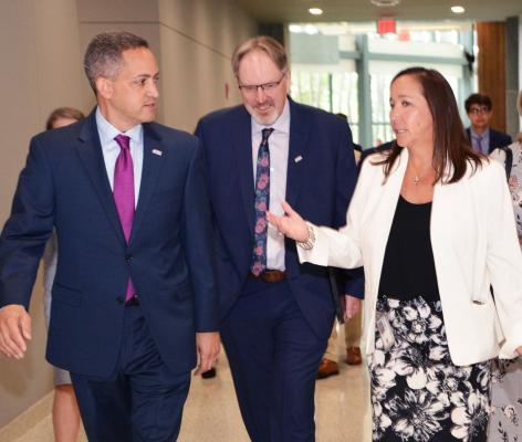 Commerce Deputy Secretary Don Graves at the U.S. Census Bureau and Bureau of Economic Analysis (BEA) headquarters in Suitland, MD.