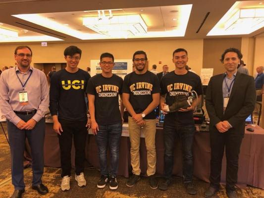 UCI uNavChip Team at the 2019 PSCR stakeholder meeting during the Technology Demonstration Session