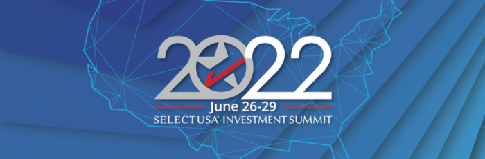 2022 SelectUSA Investment Summit logo. 