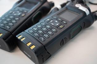 Mission-critical PTT handheld LMR radios provide reliable connectivity for first responders but do not support multimedia content.