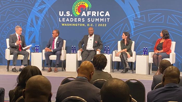Deputy Secretary Don Graves participates in panel discussion at the U.S. Africa Leaders Summit.