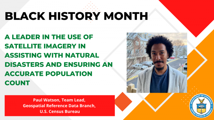 Black History Month: A Leader in the Use of Satellite Imagery in Assisting with Natural Disasters and Ensuring an Accurate Population Count 