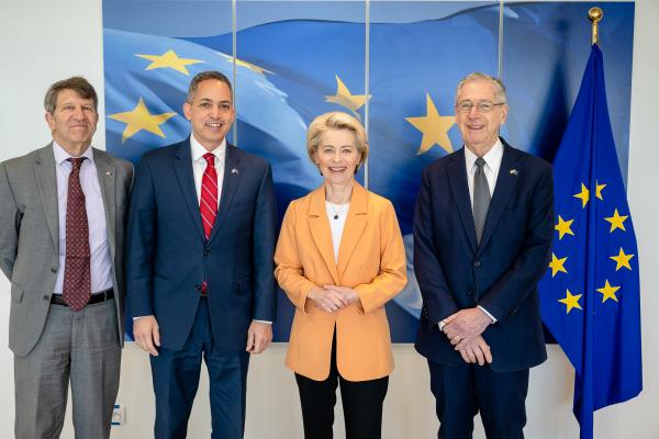 U.S. Commerce Deputy Secretary Don Graves meets with European Commission President Ursula von der Leyen in Brussels, Belgium