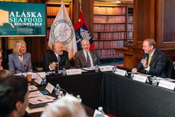 Today, Secretary Howard W. Lutnick hosted the Department of Commerce’s Alaska Seafood Roundtable alongside Secretary of Agriculture Brooke Rollins, the Alaska delegation, and fishermen representing the Last Frontier.