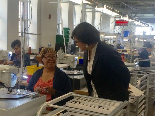 Secretary Pritzker visits the Shinola watch and leather factory in Detroit Secretary Pritzker visits the Shinola watch and leather factory in Detroit