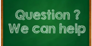 Questions? Suggestions? We can help