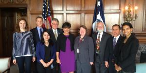 Secretary Pritzker with Commerce Employees for Public Service Recognition Week